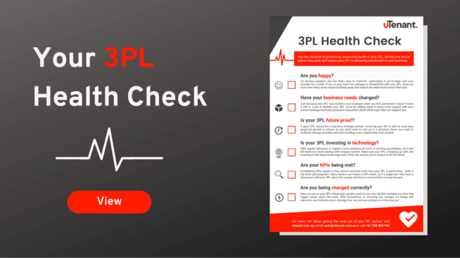 Your 3PL Health Check. A preview image of the 3PL Health Check document.