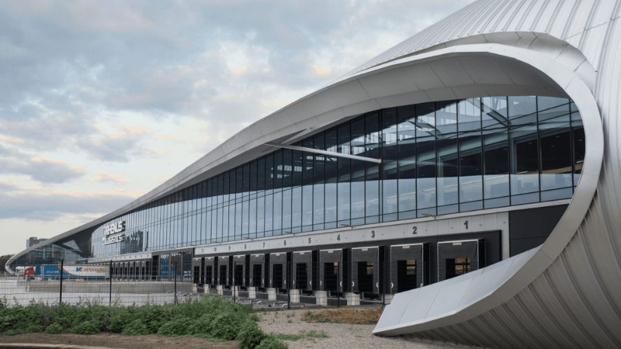 Photo of NewLogic III building, nicknamed ‘The Tube’