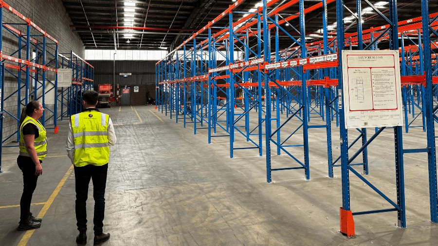 uTenant team in property matched warehouse