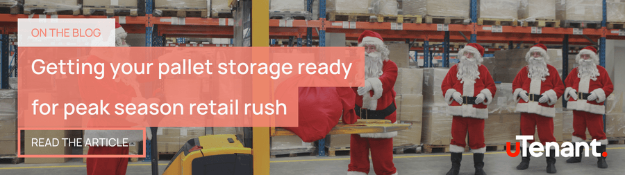 On the blog: Getting your pallet storage ready for peak season retail rush. Click on this banner to read the article.