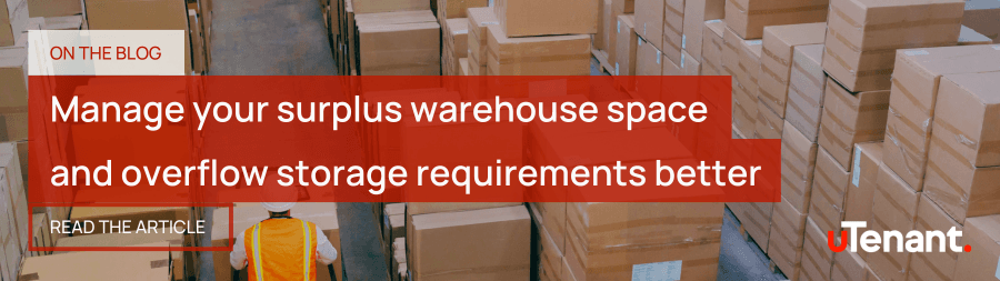 On the blog: Manage your warehouse space and overflow storage requirements better. Click on this banner to read the article.