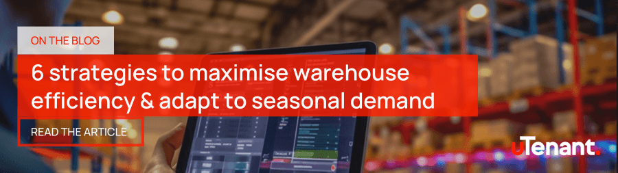 On the blog: 6 strategies to maximise warehouse efficiency & adapt to seasonal demand. Click the banner to read the article.