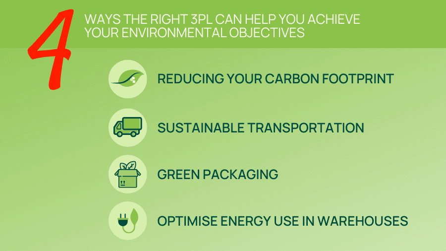 4 ways the right 3PL can help you achieve your environmental objectives