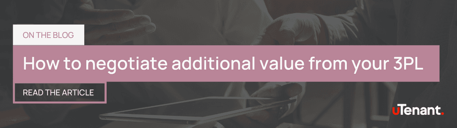 On the blog: How to negotiate additional value from your 3PL. Click this banner to read the article.