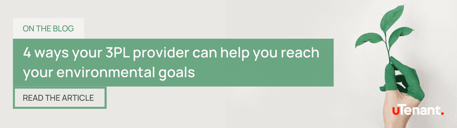 On the blog: 4 ways your 3PL provider can help you reach your environmental goals. Click this banner to read the article.