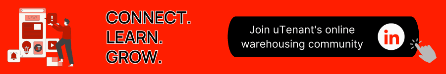 Connect. Learn. Grow. By joining uTenant's online warehousing community. Click the banner to join.