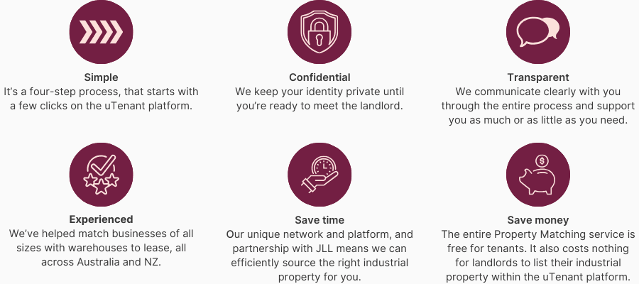 Benefits of using uTenant's free online platform to find a warehouse to lease